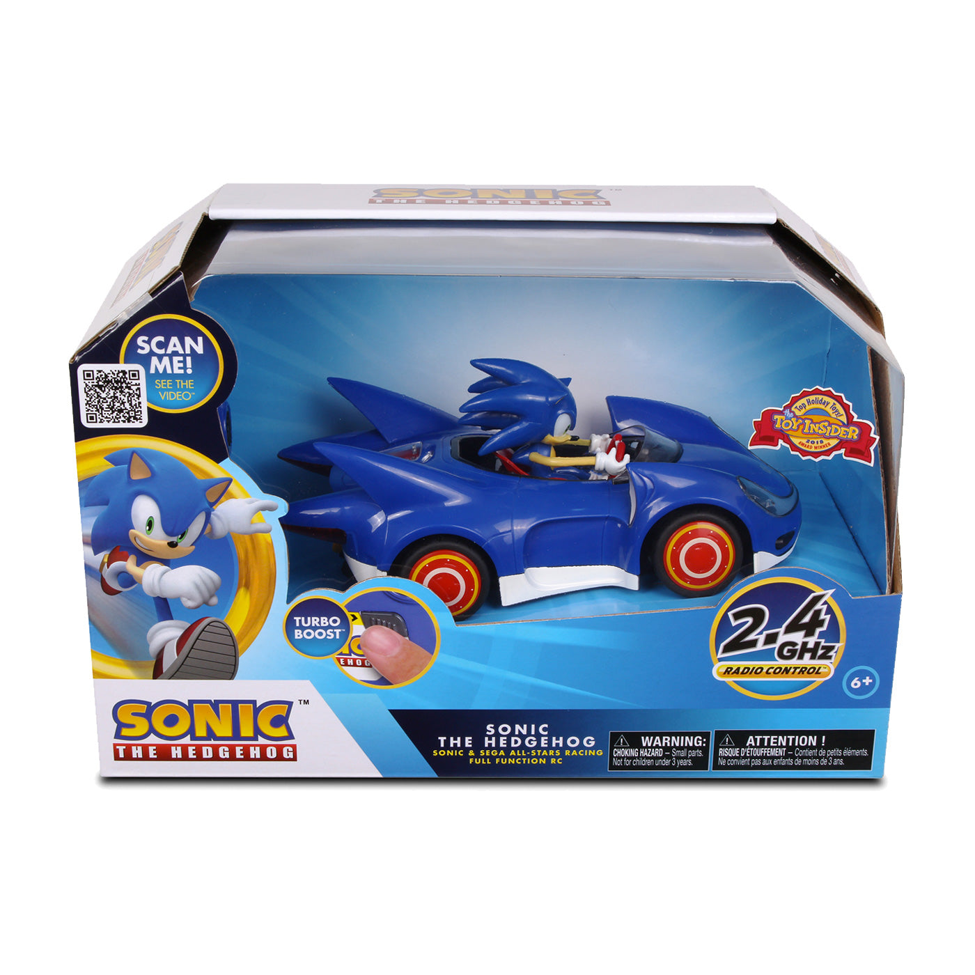 Carro control remoto de Sonic